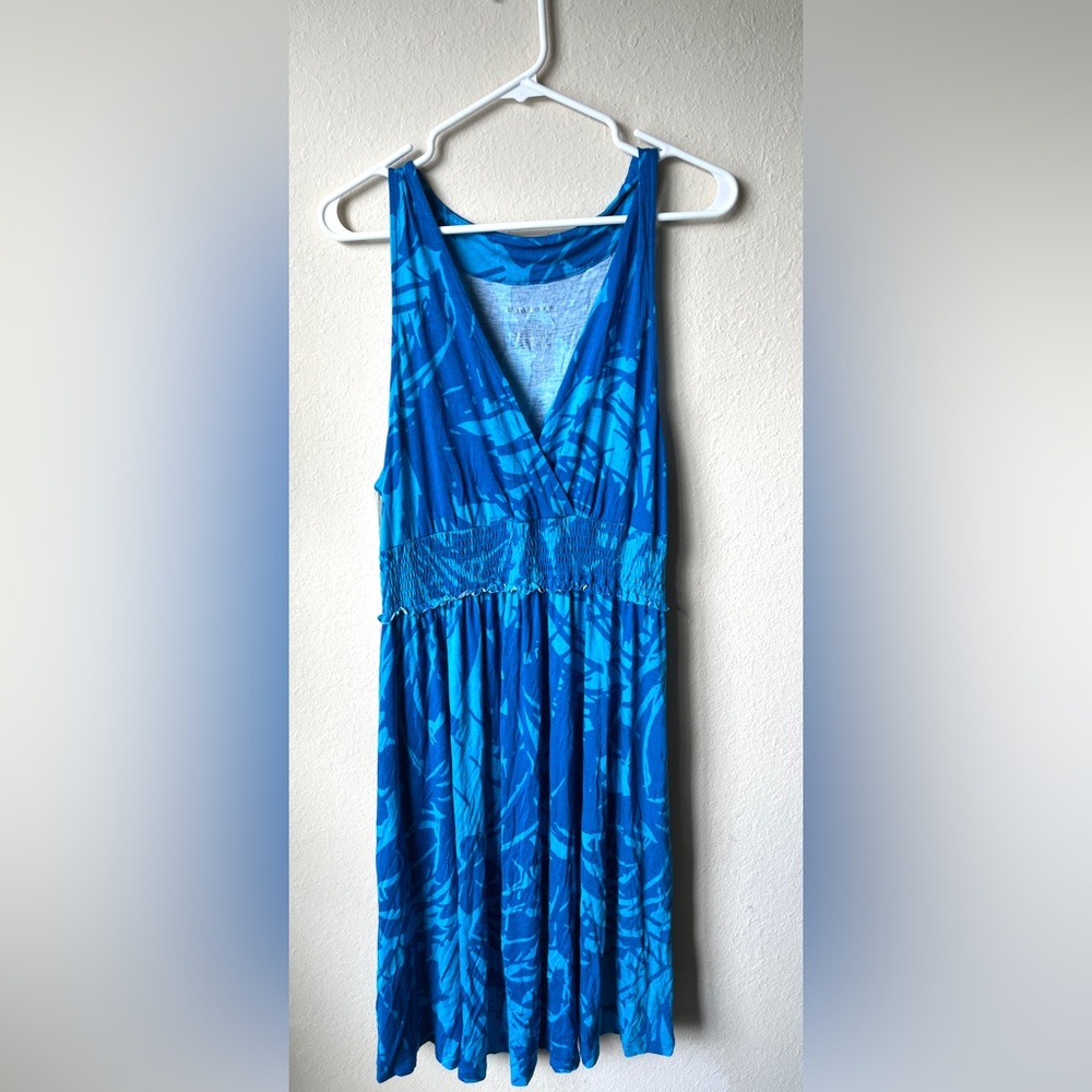 Liz Lange Blue Maternity Dress
